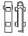 Beam rider (on transom beam) Beam rider (on transom beam)