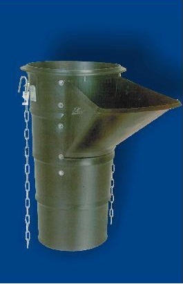 Section with side-hopper